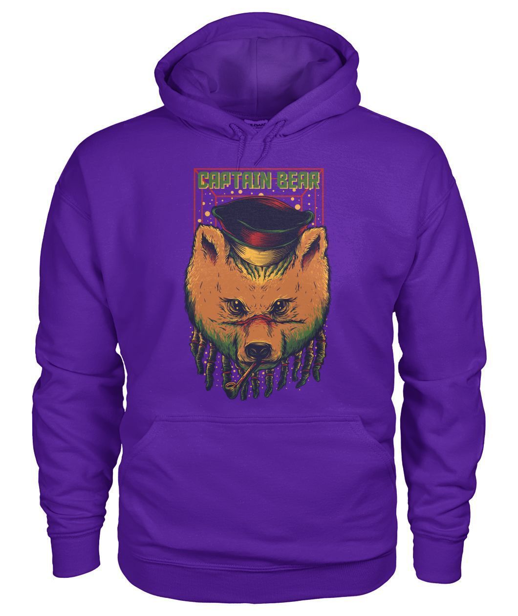Captain Bear Unisex Hoodie