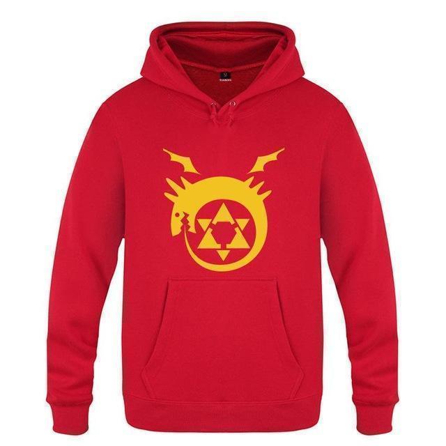 Fullmetal Alchemist Edward Elric hoodie-pullover-Elessi UK