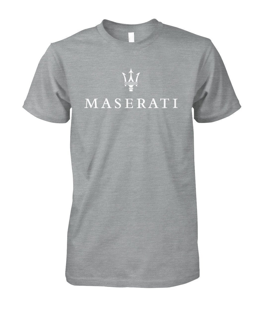 MASERATI Unisex Cotton Tee-Short Sleeves-Elessi UK
