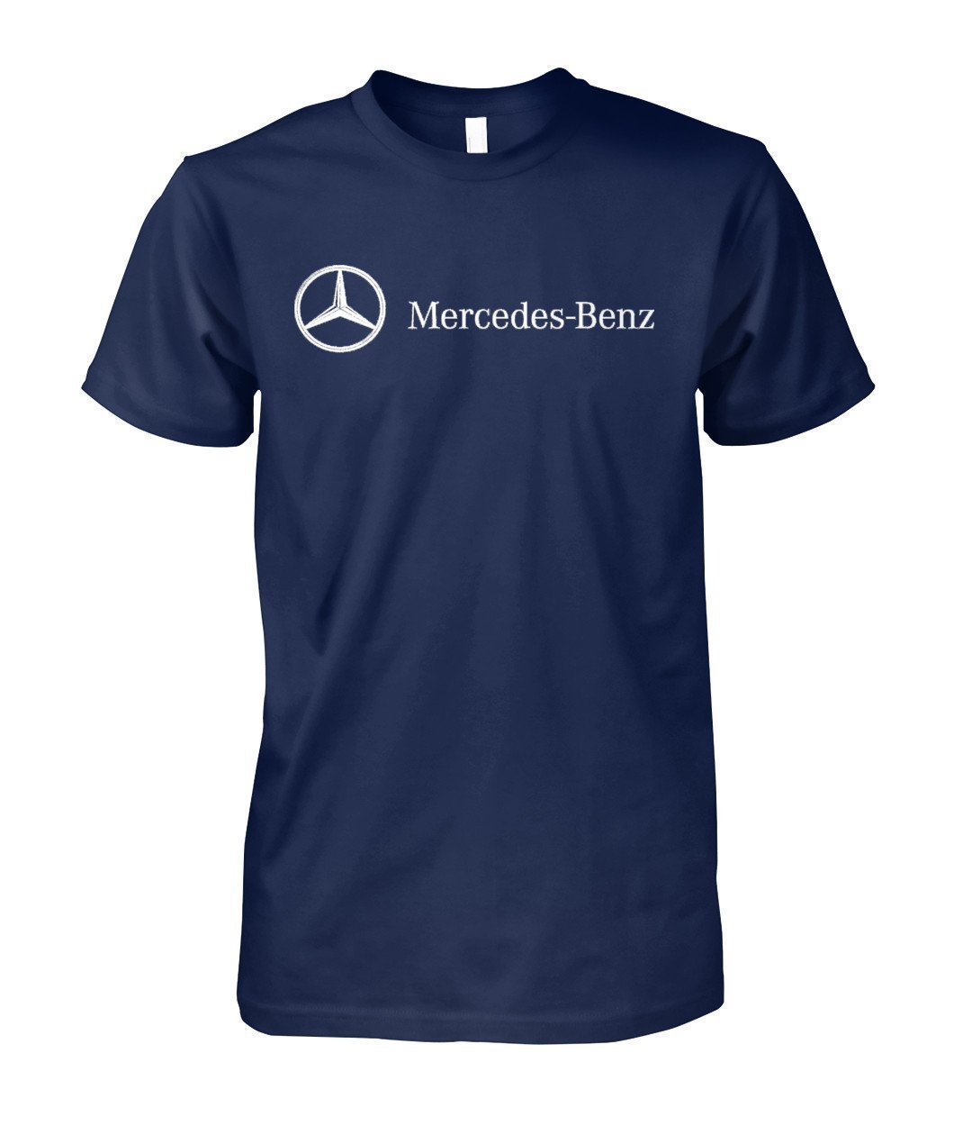 Mercedes Benz Unisex Cotton Tee-Short Sleeves-Elessi UK