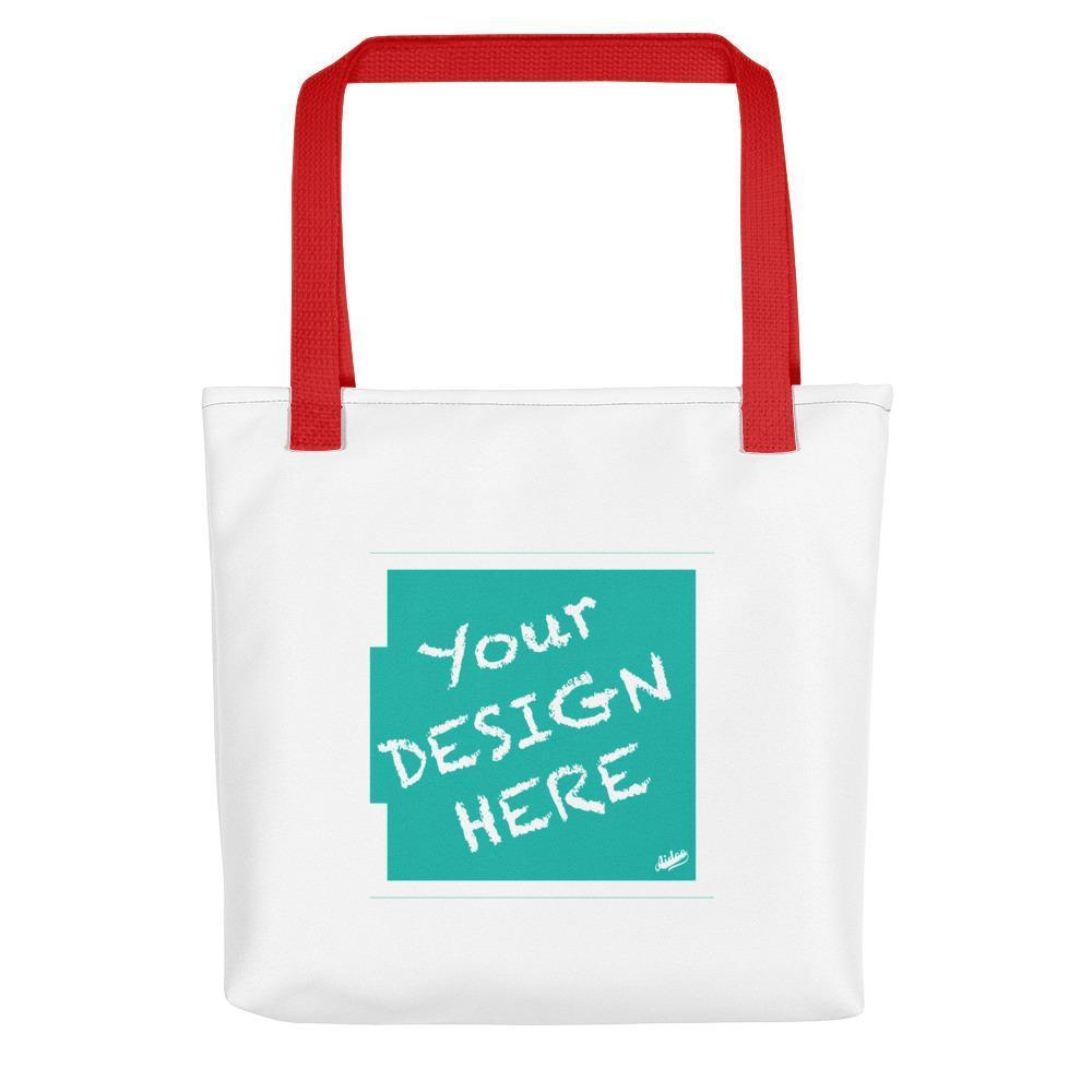 Aidoo Tote bag-Nike-Adidas-Supreme-Champion-Jordan-Louis Vuitton-shirt personalised-custom hoodie-personalised hoodie-Aidoo-Red-Aidoo : On-Demand Print