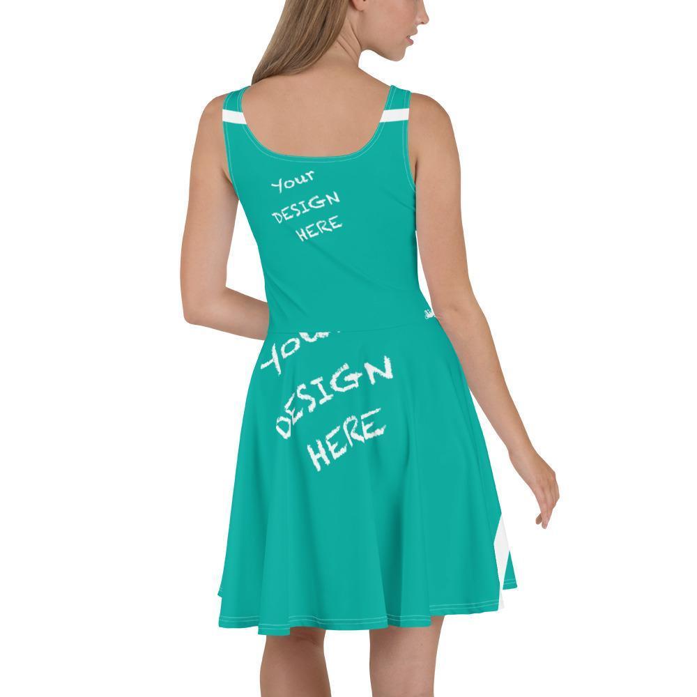 Aidoo Women's Skater Dress-Nike-Adidas-Supreme-Champion-Jordan-Louis Vuitton-shirt personalised-custom hoodie-personalised hoodie-Aidoo-Aidoo : On-Demand Print