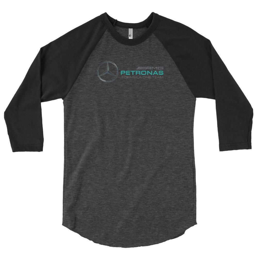 Mercedes AMG Petronas 3/4 sleeve raglan shirt