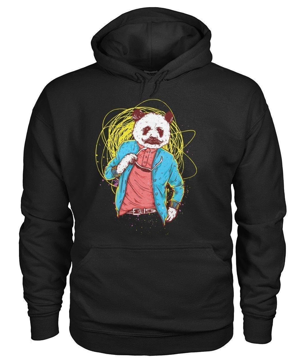 Panda Gildan Hoodie-Hoodies-Elessi UK