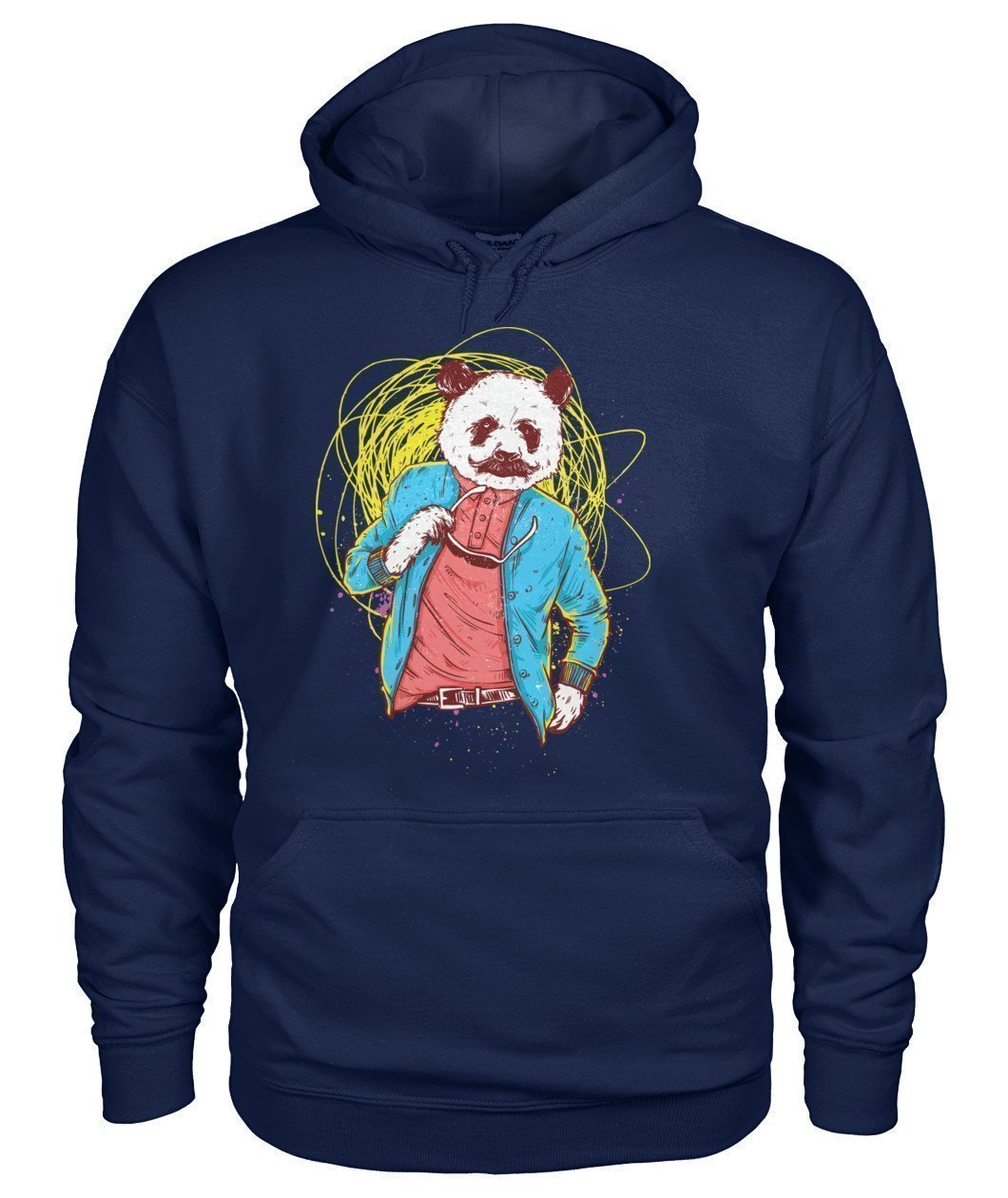 Panda Gildan Hoodie-Hoodies-Elessi UK