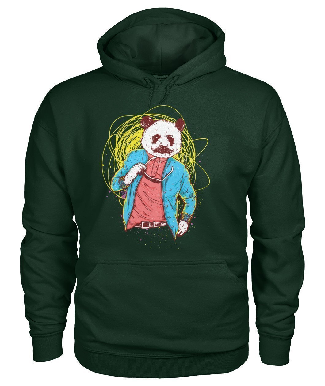 Panda Gildan Hoodie-Hoodies-Elessi UK