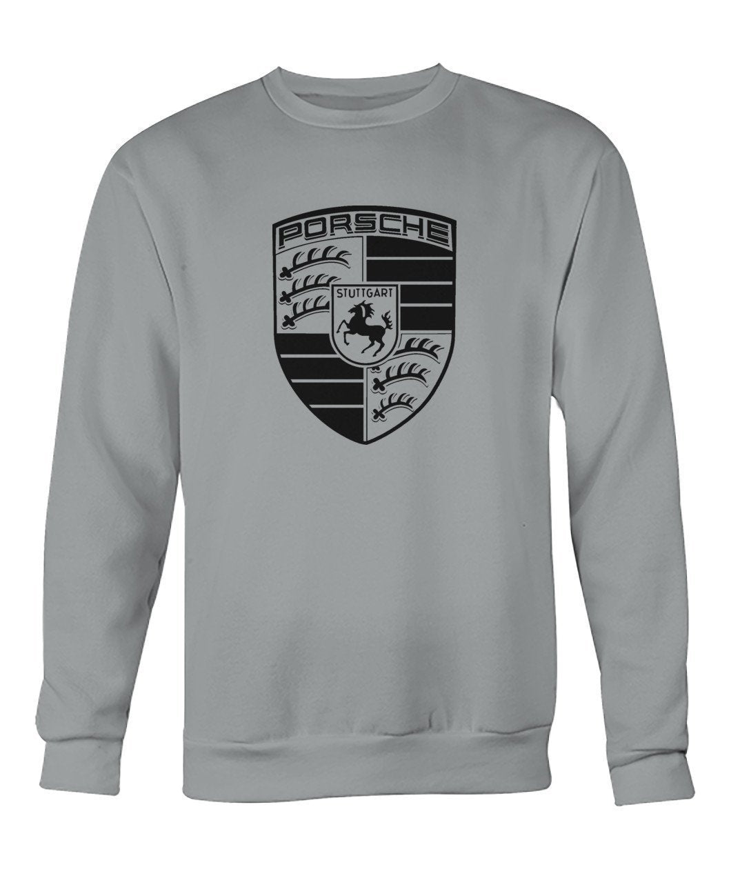 Porsche Crew Neck Sweatshirt-Long Sleeves-Elessi UK