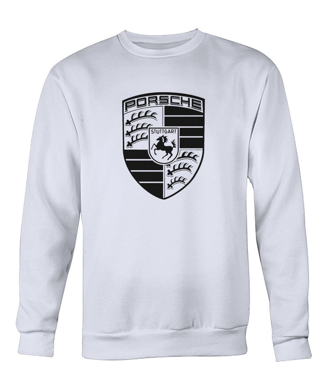 Porsche Crew Neck Sweatshirt-Long Sleeves-Elessi UK