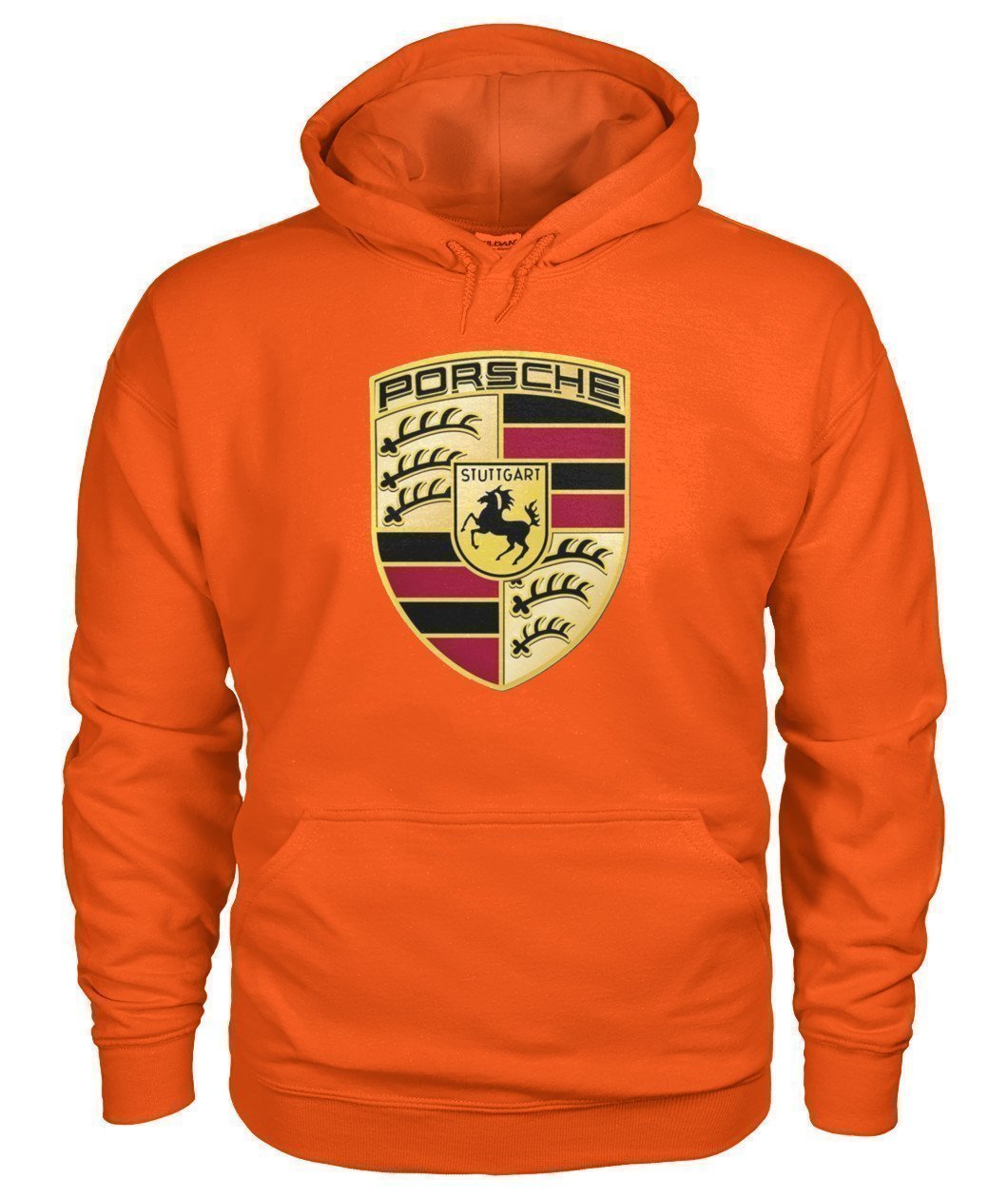 Porsche Gildan Hoodie-Hoodies-Elessi UK