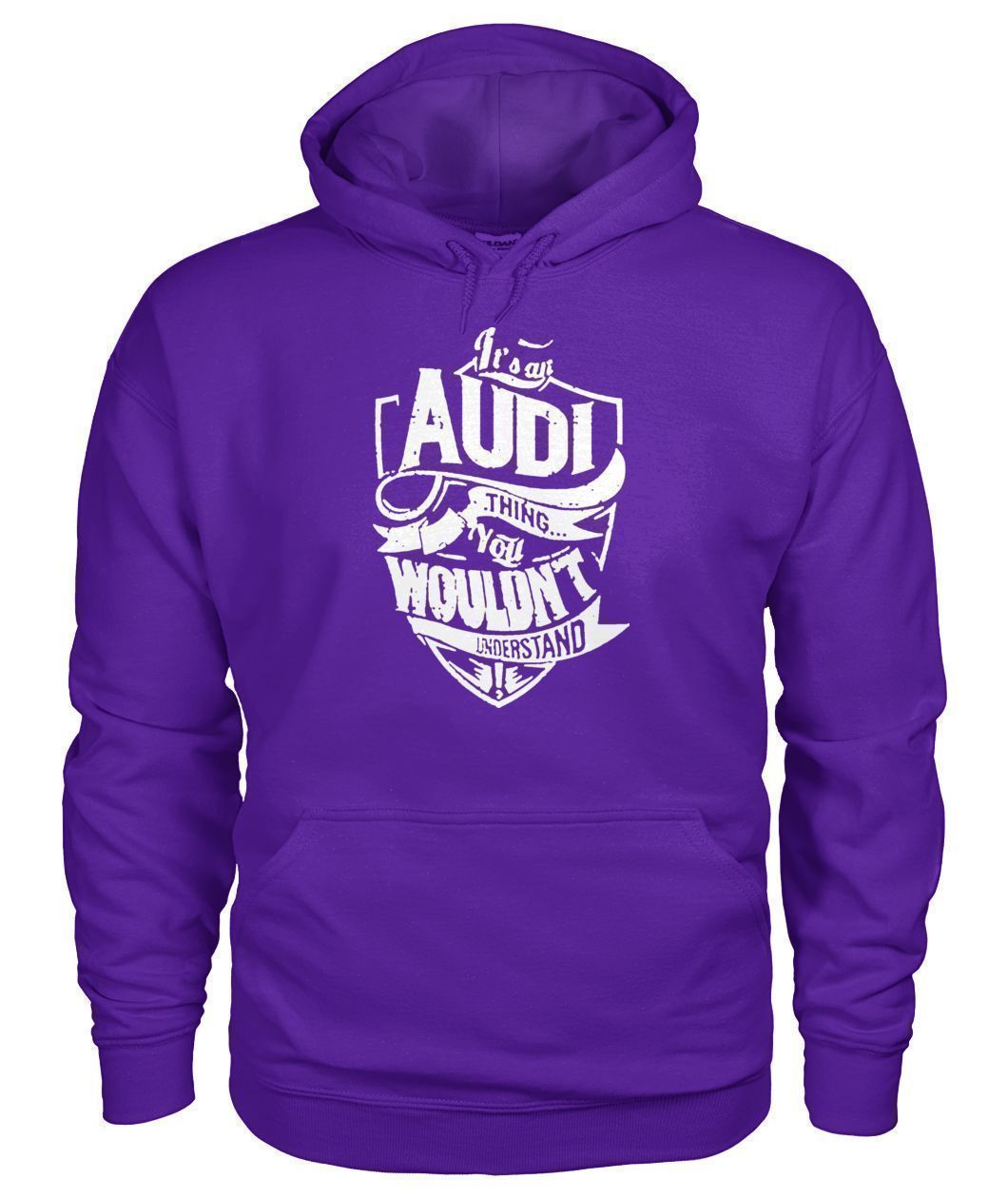 Pull Audi Its an AUDI Thing Gildan Hoodie Sweatshirt-Sweatshirts-Elessi UK