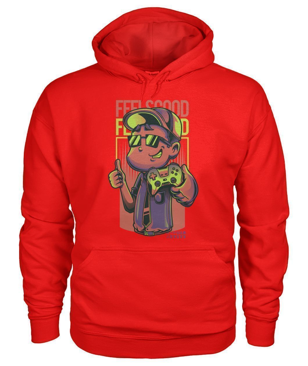 Pull Gamer Geek PS Gildan Hoodie-Sweatshirts-Elessi UK