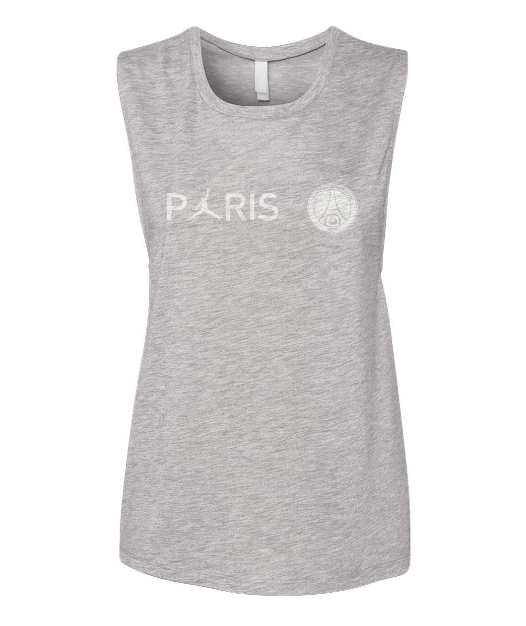 Pull Jordan PSG Paris Saint Germain Women's Muscle Tank-Tank Tops-Elessi UK