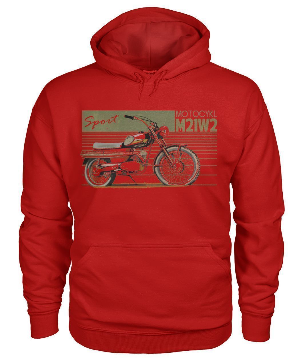Pull Motor Master Motocycle M21w2 Sport Gildan Hoodie-Sweatshirts-Elessi UK
