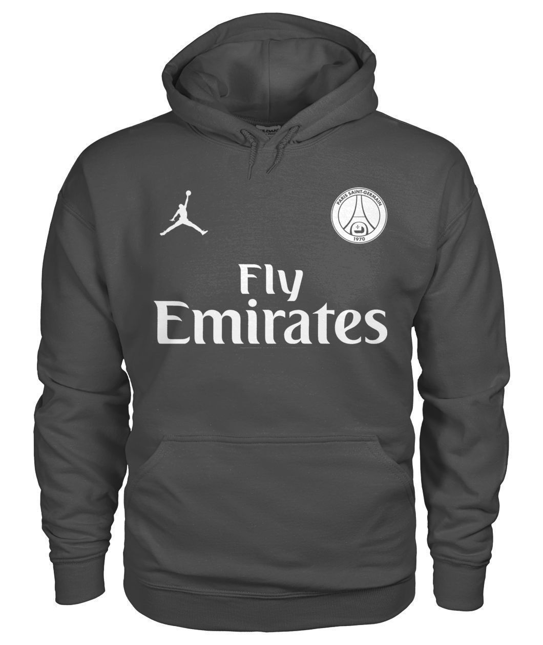 Pull Paris Saint Germain PSG Jordan 2019 Gildan Hoodie-Sweatshirts-Elessi UK