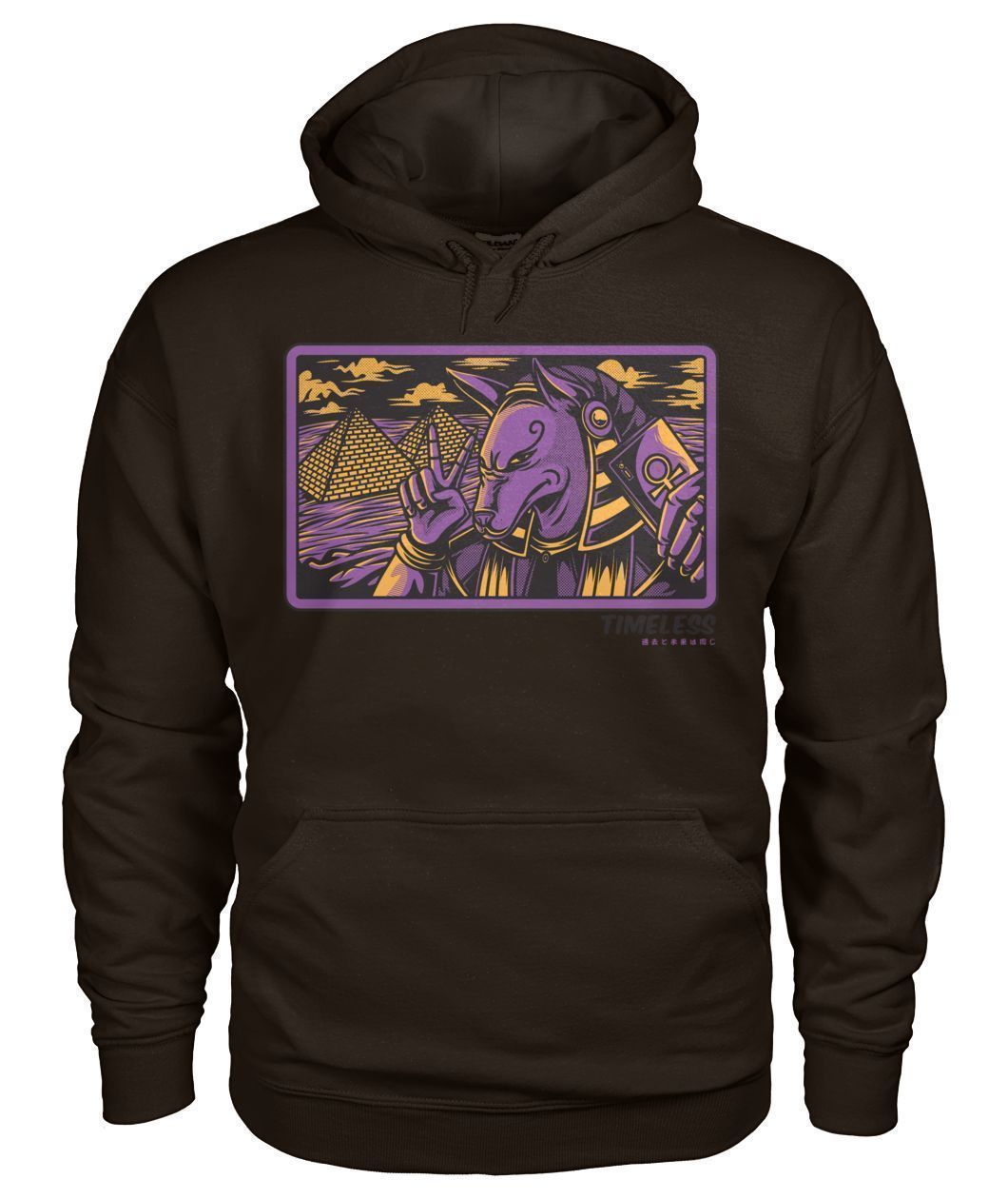 Pull Sphinx Pharaons Timeless Drole Gildan Hoodie-Sweatshirts-Elessi UK
