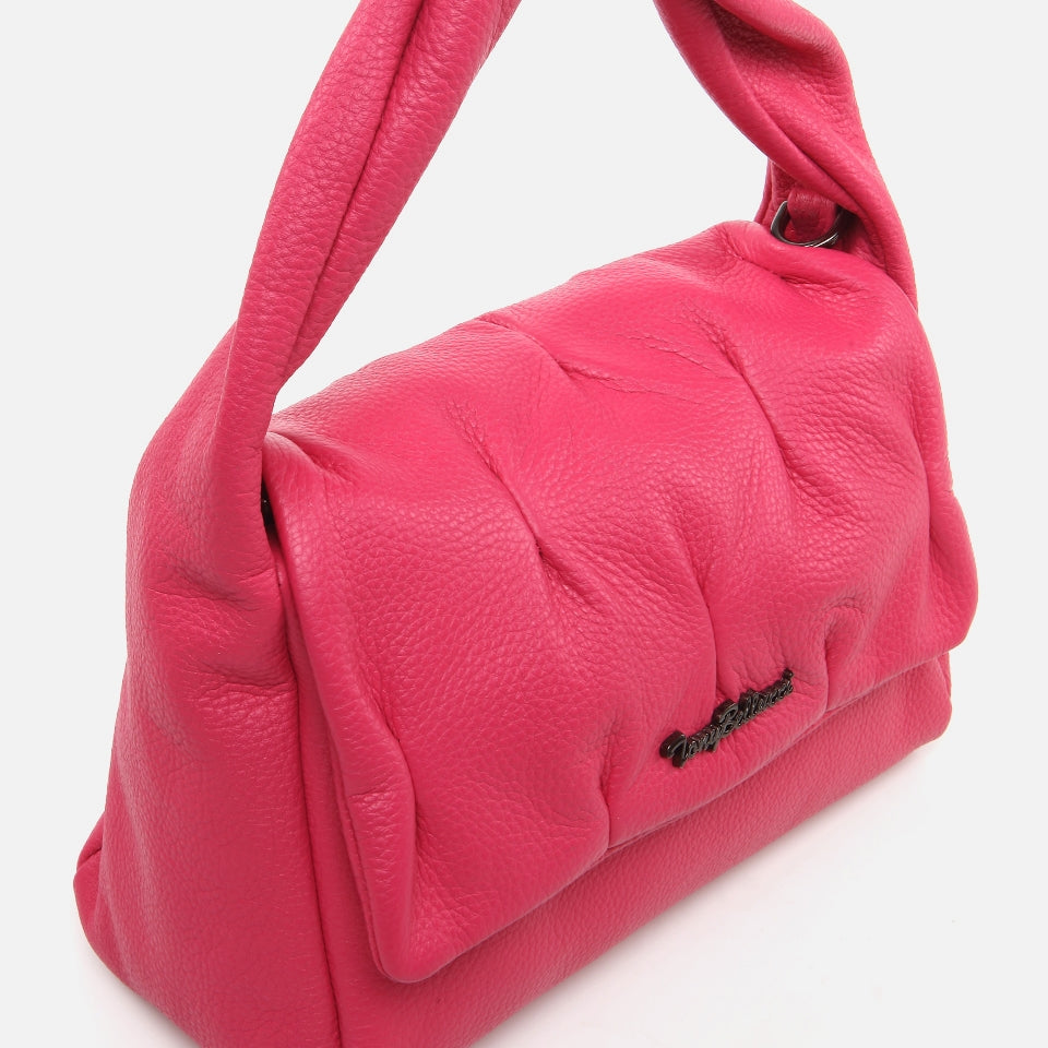 Genuine Leather Fuchsia Women's Bag