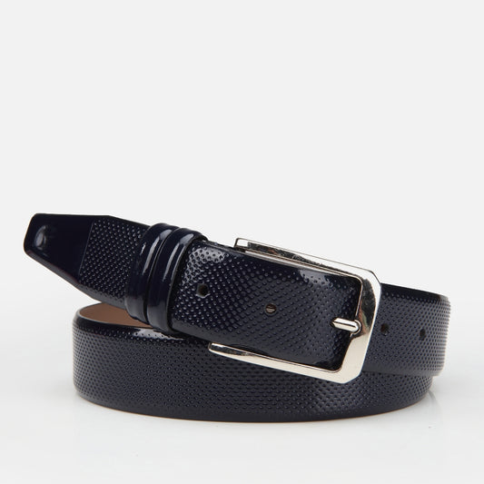 Genuine Leather Navy Men's Belt