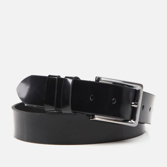 Genuine Leather Black Men's Belt