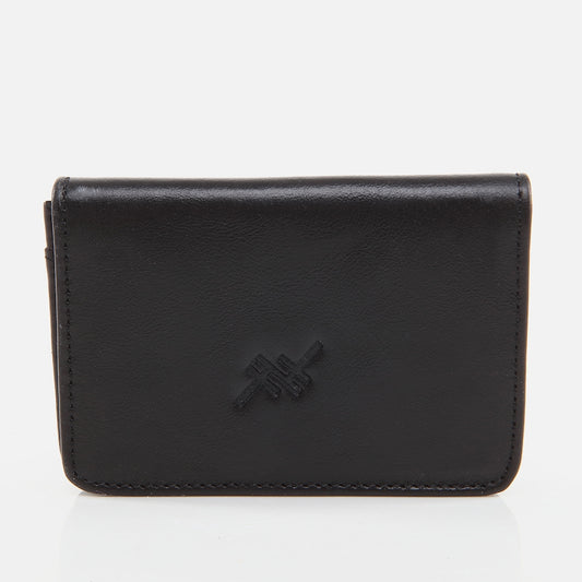 Genuine Leather Black Women's Wallet