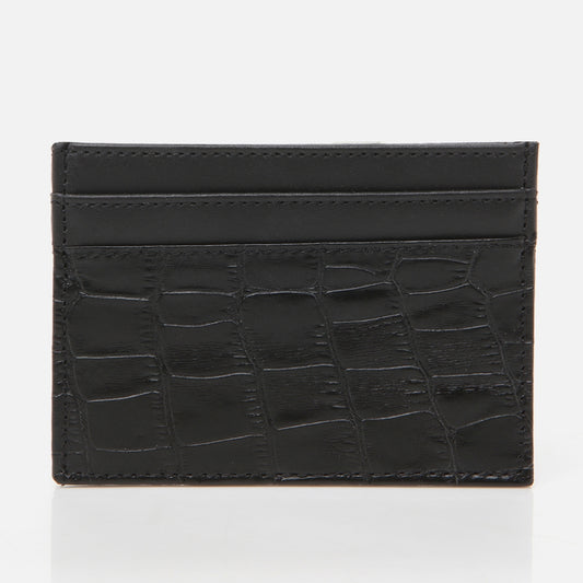 Genuine Leather Black Women's Wallet
