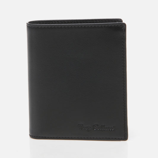 Genuine Leather Black Men's Wallet