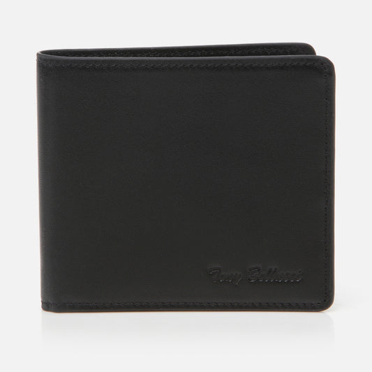 Genuine Leather Black Men's Wallet