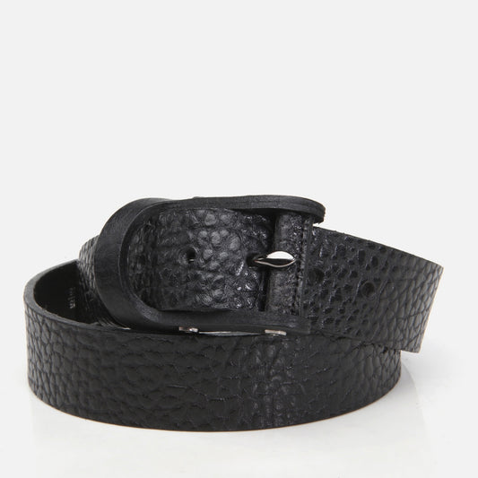 Genuine Leather Black Men's Belt