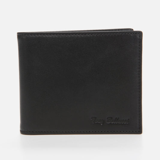Genuine Leather Black Men's Wallet