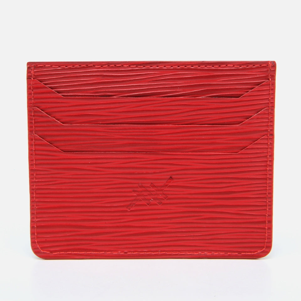 Genuine Leather Red Women's Wallet