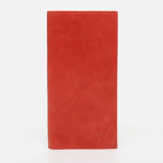 Genuine Leather Red Men's Wallet