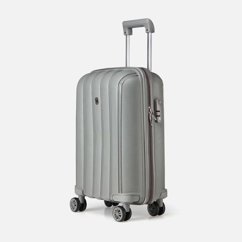 Grey Travel Small Suitcase