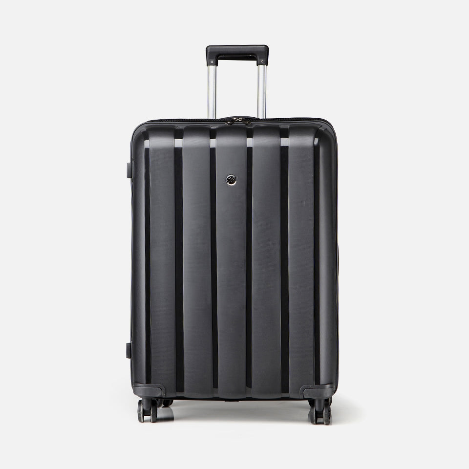 Black Travel Large Suitcase