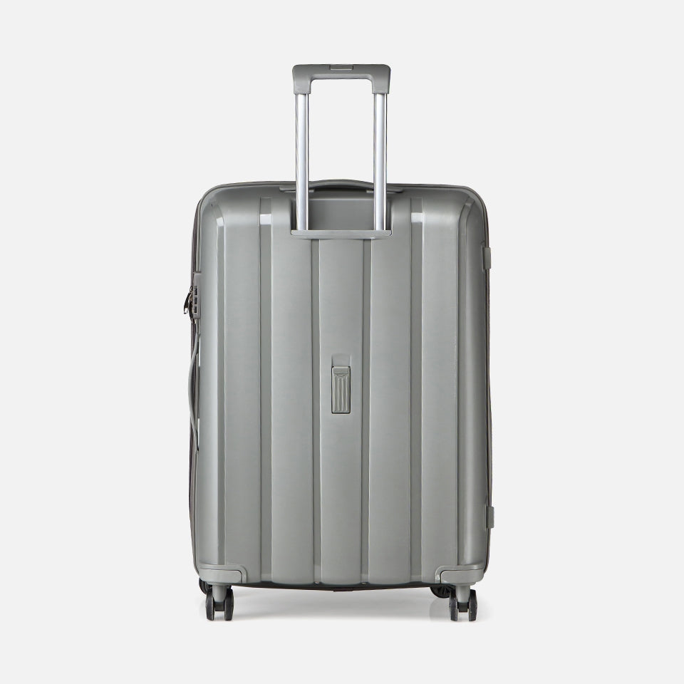 Grey Travel Large Suitcase