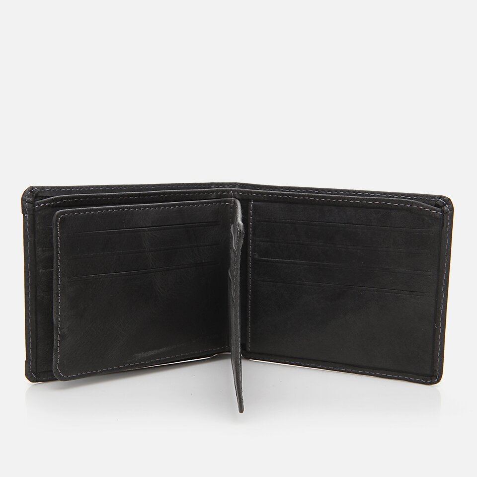 Genuine Leather Anthracite Men's Wallet