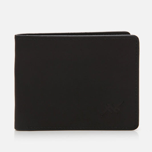 Genuine Leather Black Men's Wallet