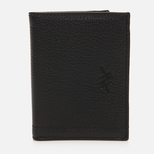 Genuine Leather Black Men's Wallet
