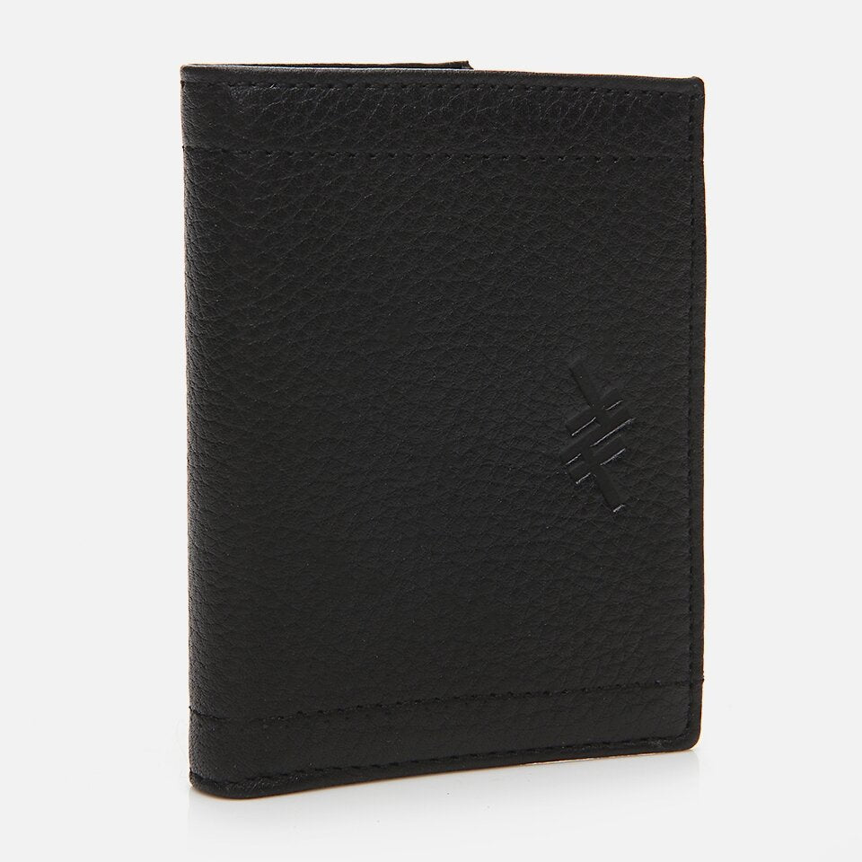 Genuine Leather Black Men's Wallet
