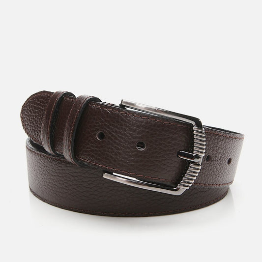 Genuine Leather Brown Men's Belt
