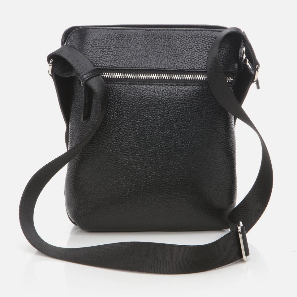 Genuine Leather Black Men's Bag