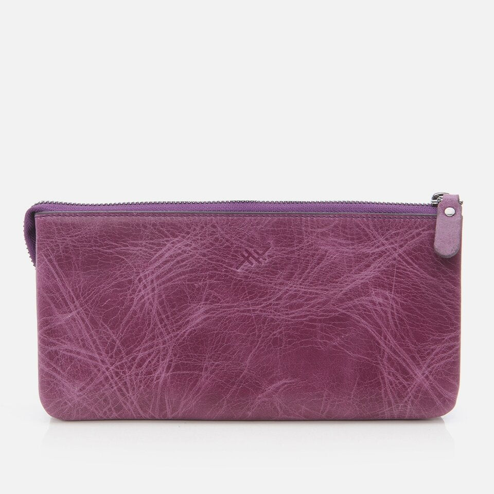 Genuine Leather Purple Men's Bag