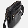 Genuine Leather Black Men's Bag