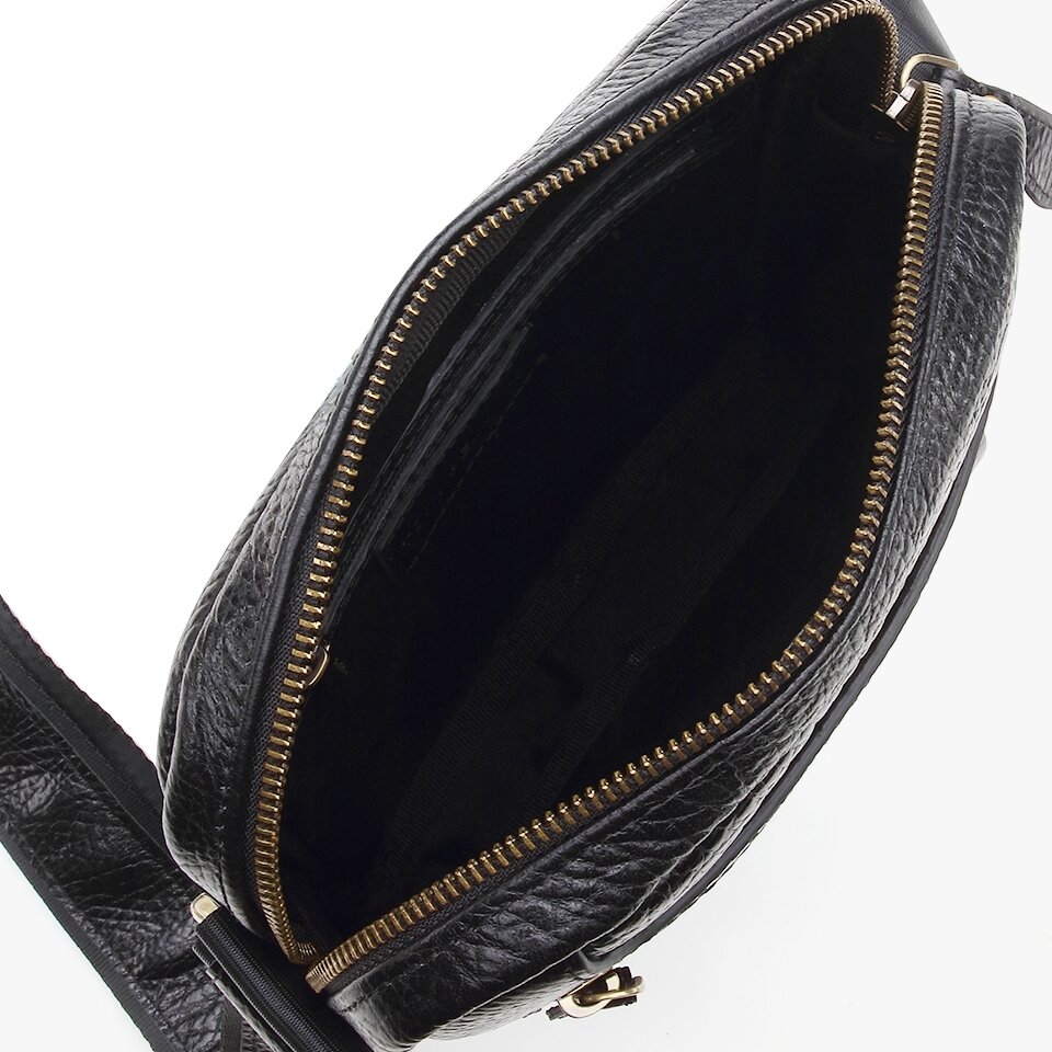 Genuine Leather Black Men's Bag