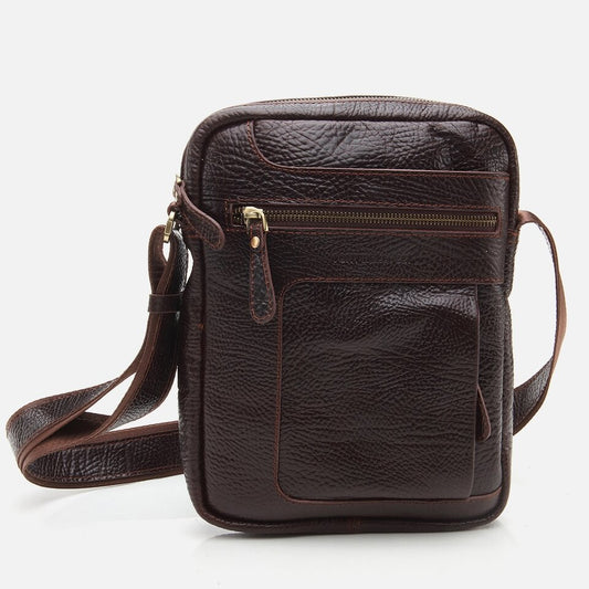 Genuine Leather Brown Men's Bag