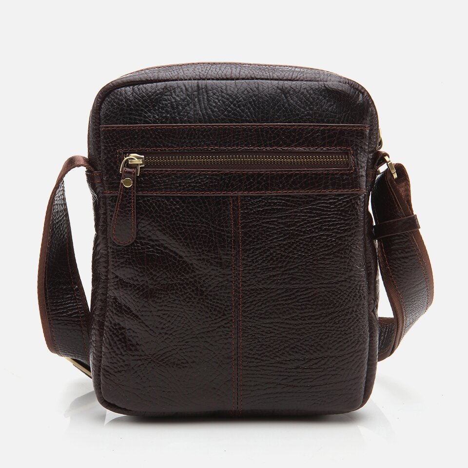 Genuine Leather Brown Men's Bag