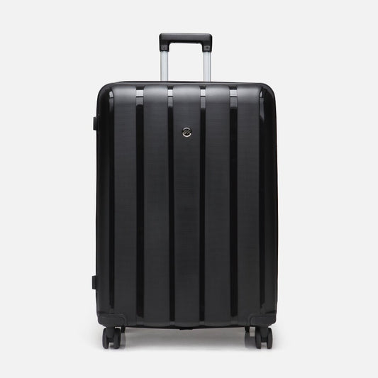 Black Travel Large Suitcase