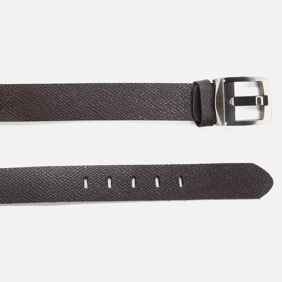 Genuine Leather Brown Men's Belt