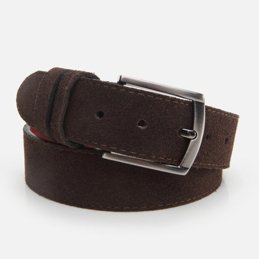 Genuine Leather Brown Men's Belt