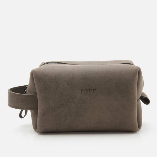 Genuine Leather Khaki Men's Bag