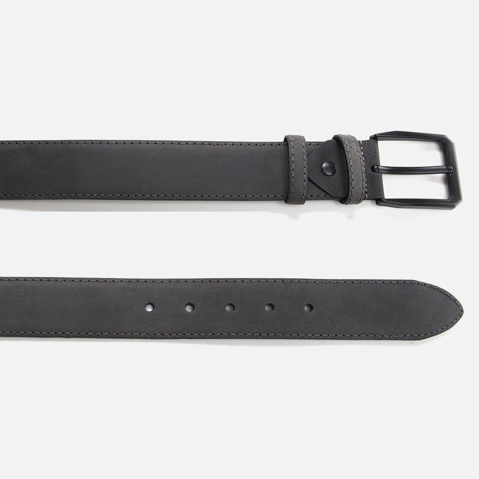 Genuine Leather Black Men's Belt