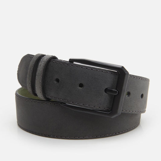 Genuine Leather Black Men's Belt